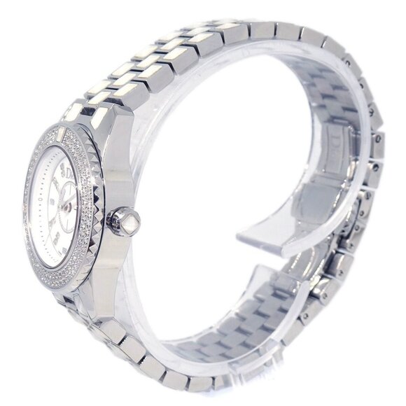 Christian Dior CD112118 Crystal Quartz Watch SS Diamond - Picture 5 of 12